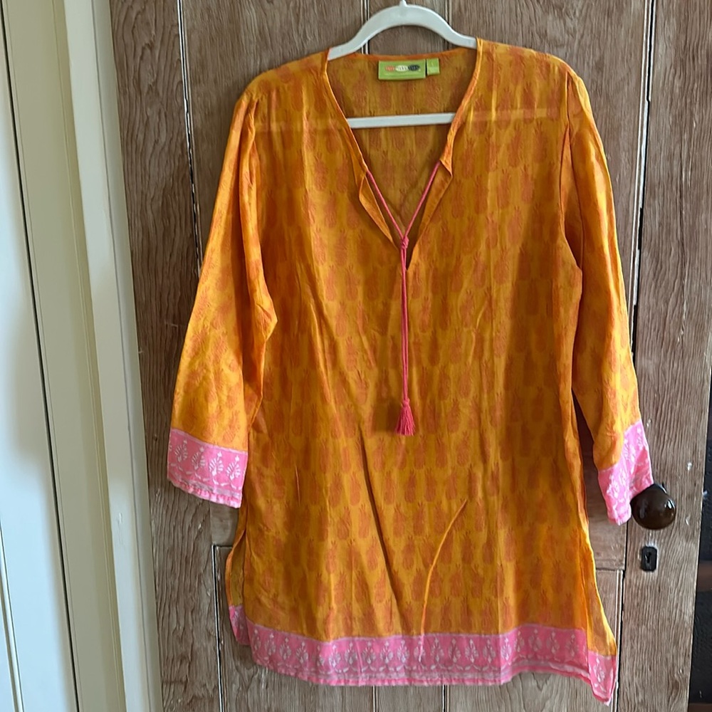 Rock Flower Paper tunic
